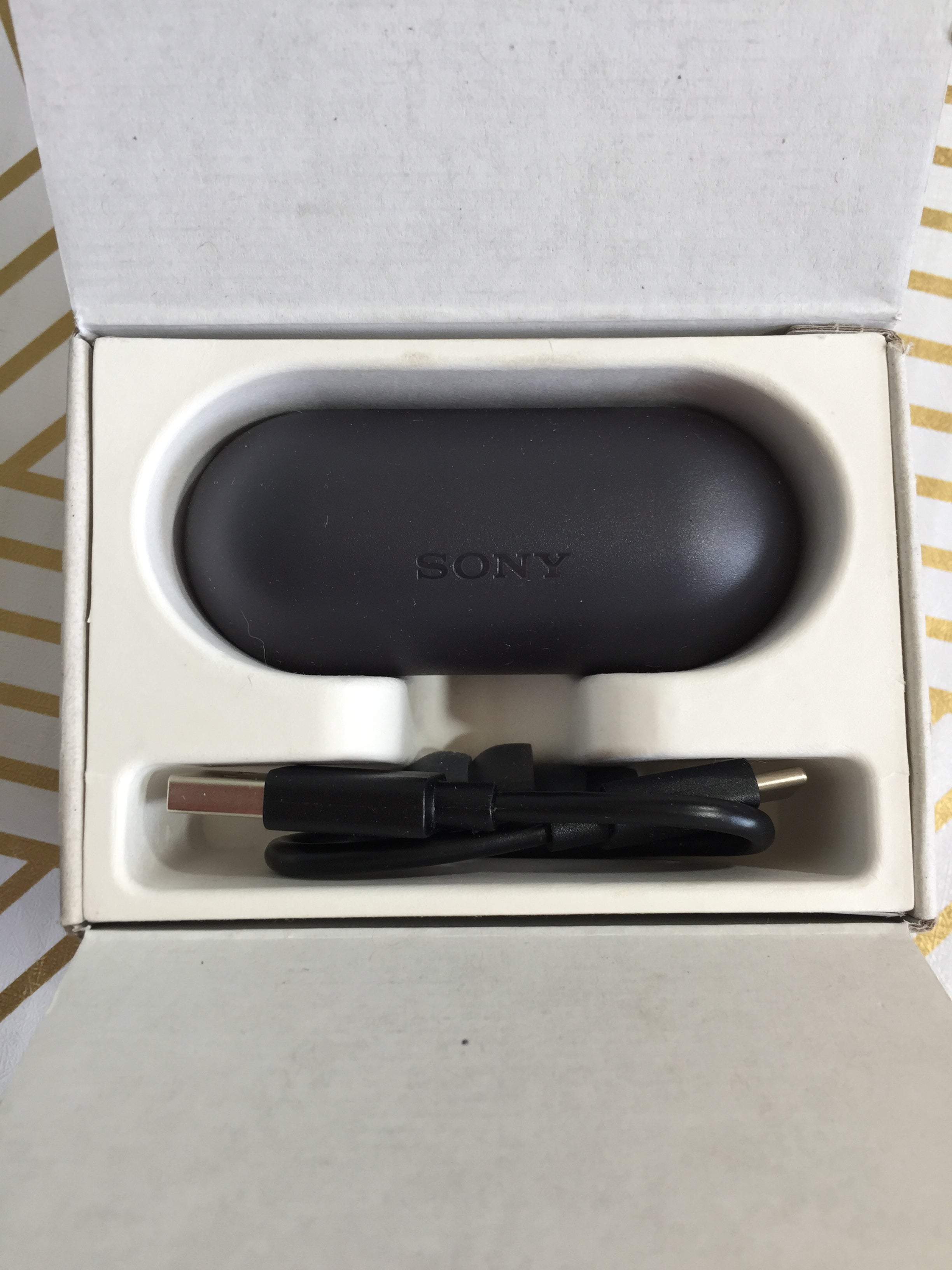 Sony WF-C500 Truly Wireless In-Ear Bluetooth Earbud Headphones Black (7677074079982)